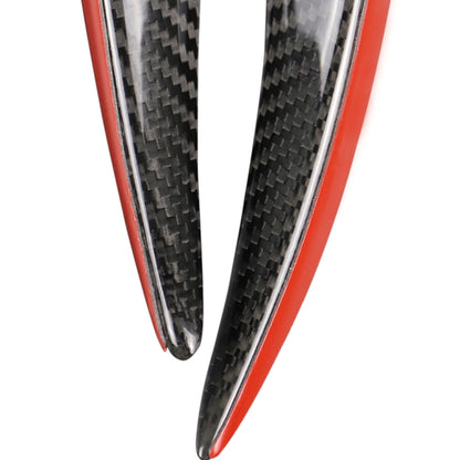 Universal Car Carbon Fiber Wind Knife Decorative Sticker, Left and Right Drive Universal, Wind Knife