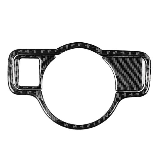 Car Carbon Fiber Solid Color Headlight Switch A Decorative Sticker for Mercedes-Benz A 2013-2018/B Class 2013-2018/C Class 2007-2013, Left Drive, Solid Color Headlight Switch A