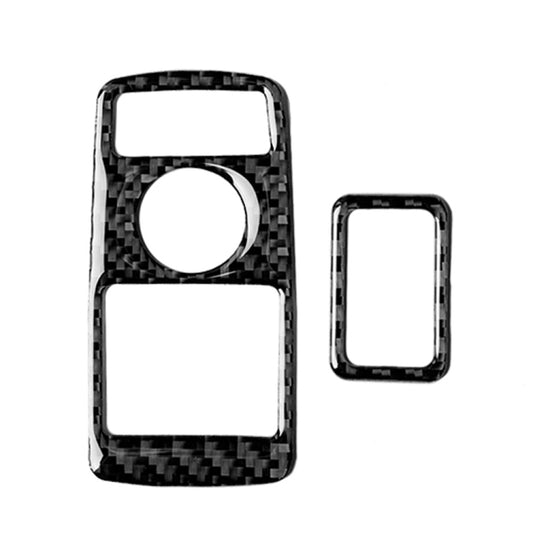 Car Carbon Fiber Solid Color Window Lift Panel Decorative Sticker for Mercedes-Benz C Class 2010-2013/E Class 2009-2015, Left and Right Drive Universal, Solid Color Window Lift Panel