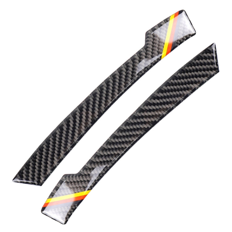 Car Carbon Fiber Rearview Mirror Anti-collision Strip D for Mercedes-Benz A/B/C/E Class/GLK/GLE/GLS/GLA/CLA, Left and Right Drive Universal, Rearview Mirror Anti-collision Strip D