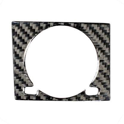 Car Carbon Fiber Clock Decorative Sticker for Lexus RX300 / 270 / 200T / 450h 2016-2019, Left and Right Drive Universal, Clock