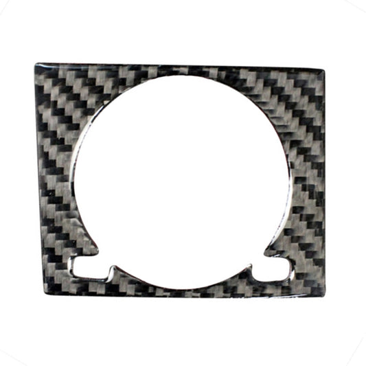 Car Carbon Fiber Clock Decorative Sticker for Lexus RX300 / 270 / 200T / 450h 2016-2019, Left and Right Drive Universal, Clock