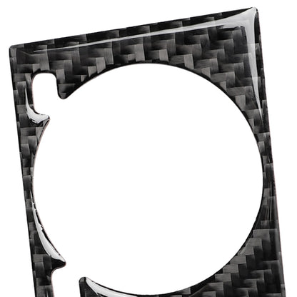 Car Carbon Fiber Clock Decorative Sticker for Lexus RX300 / 270 / 200T / 450h 2016-2019, Left and Right Drive Universal, Clock