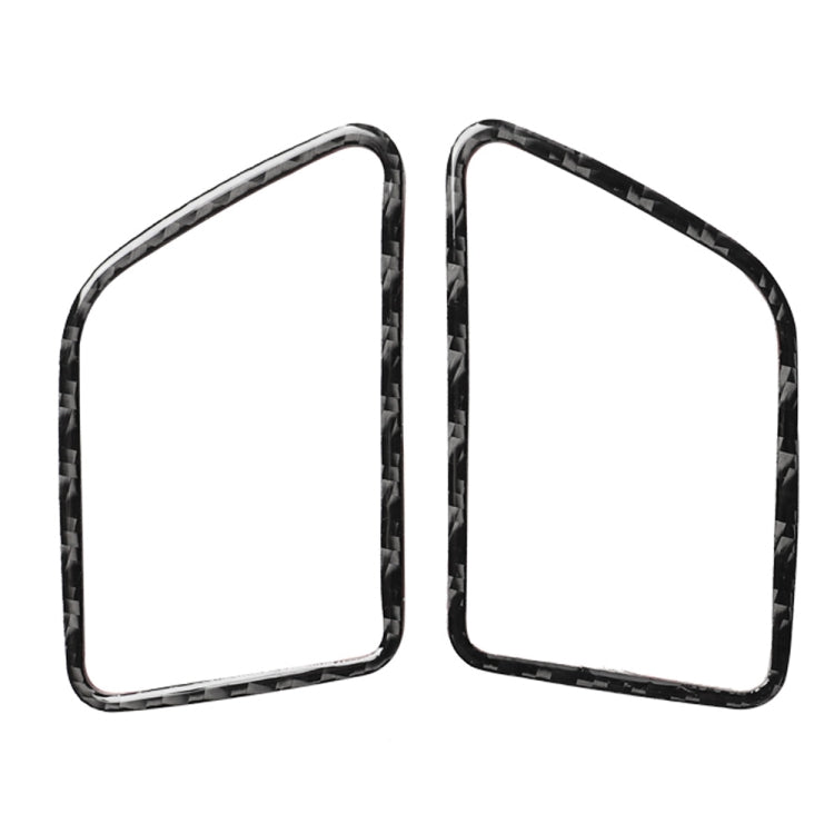 Car Carbon Fiber Dashboard Air Outlet Decorative Sticker for Lexus RX300 / 270 / 200T / 450h 2016-2019, Left and Right Drive Universal, Dashboard Air Outlet