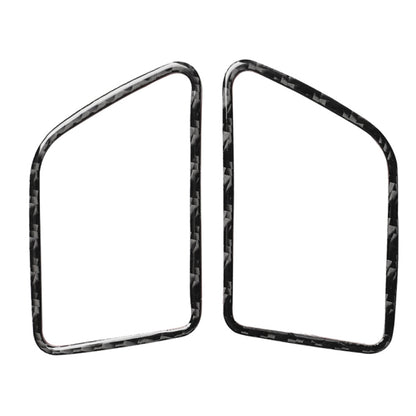 Car Carbon Fiber Dashboard Air Outlet Decorative Sticker for Lexus RX300 / 270 / 200T / 450h 2016-2019, Left and Right Drive Universal, Dashboard Air Outlet