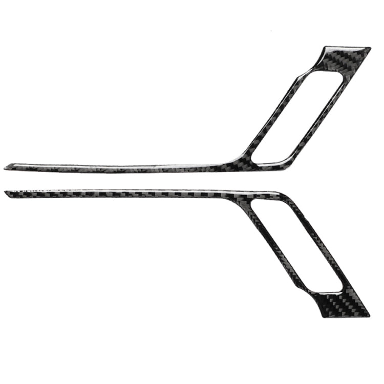 Car Carbon Fiber Front Door Handle B Decorative Sticker for Lexus RX300 / 270 / 200T / 450h 2016-2019, Left and Right Drive Universal, Front Door Handle B