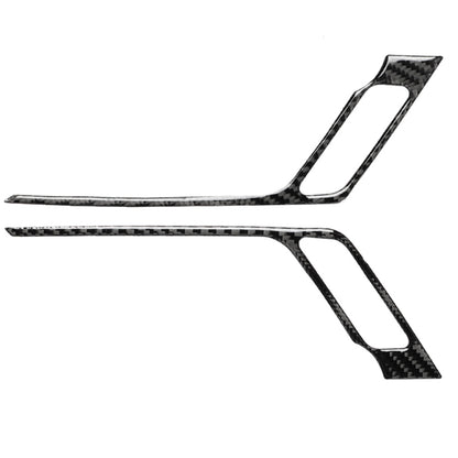 Car Carbon Fiber Front Door Handle B Decorative Sticker for Lexus RX300 / 270 / 200T / 450h 2016-2019, Left and Right Drive Universal, Front Door Handle B