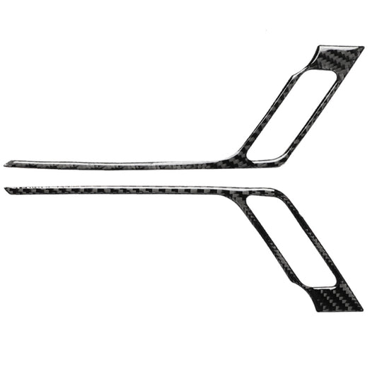 Car Carbon Fiber Front Door Handle B Decorative Sticker for Lexus RX300 / 270 / 200T / 450h 2016-2019, Left and Right Drive Universal, Front Door Handle B