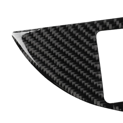 Car Carbon Fiber Water Cup Holder Panel Decorative Sticker for Lexus RX300 / 270 / 200T / 450h 2016-2019, Left Drive, Water Cup Holder, Left Drive