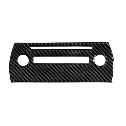 Car Carbon Fiber CD Panel Decorative Sticker for Lexus NX200 / 200t / 300h 2014-2021, Left and Right Drive Universal, CD Panel