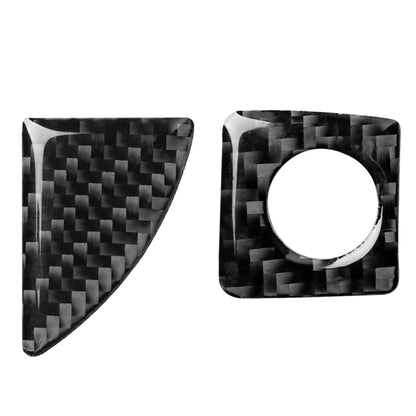 Car Carbon Fiber Glove Box Switch Decorative Sticker for Lexus IS250 300 350C 2006-2012, Left Drive, Glove Box, Left Drive