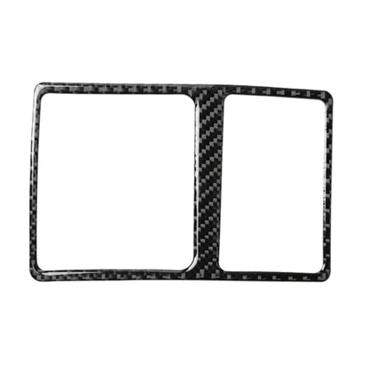 Car Carbon Fiber Trunk Switch Decorative Sticker for Lexus IS250 300 350C 2006-2012, Left and Right Drive Universal, Trunk Switch