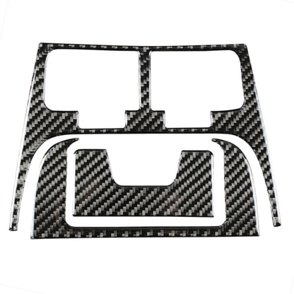 Car Carbon Fiber Rear Air Outlet Decorative Sticker for Lexus IS250 300 350C 2006-2012, Left and Right Drive Universal, Rear Air Outlet