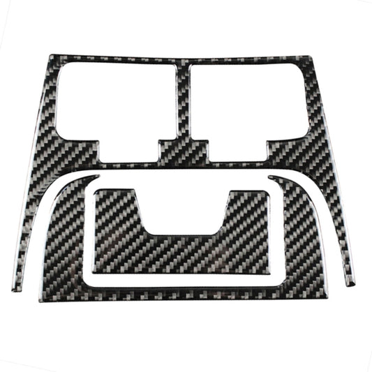 Car Carbon Fiber Rear Air Outlet Decorative Sticker for Lexus IS250 300 350C 2006-2012, Left and Right Drive Universal, Rear Air Outlet