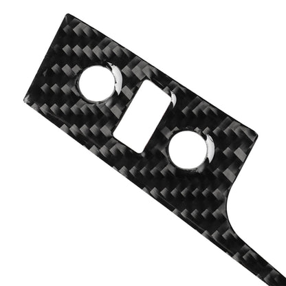 Car Carbon Fiber Navigation Panel B Decorative Sticker for Lexus IS250 300 350C 2006-2012, Left and Right Drive Universal, Navigation Panel B