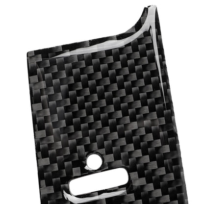 Car Carbon Fiber Navigation Panel A Decorative Sticker for Lexus IS250 300 350C 2006-2012, Left and Right Drive Universal, Navigation Panel A