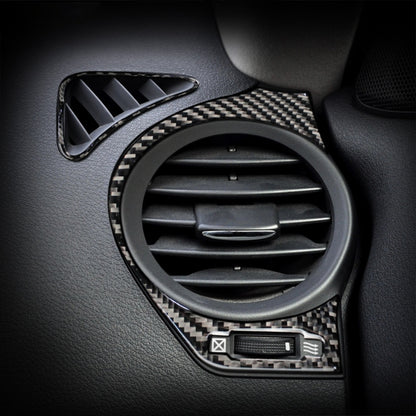 Car Carbon Fiber Big Left and Right Air Outlet Decorative Sticker for Lexus IS250 300 350C 2006-2012, Left Drive, Big Left and Right Air Outlet, Left Drive