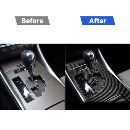 Car Carbon Fiber Gears A Decorative Sticker for Lexus IS250 300 350C 2006-2012, Left Drive, Gears A, Left Drive