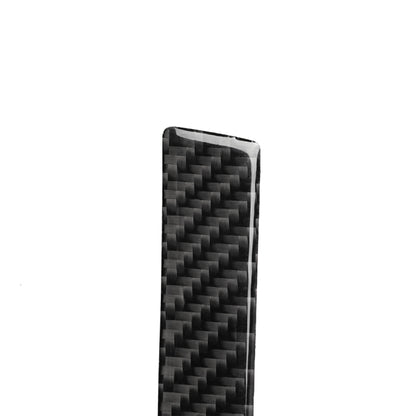 Car Carbon Fiber Passenger Seat Decorative Strip for Audi A6 S6 C7 A7 S7 4G8 2012-2018, Left and Right Drive Universal, Passenger Seat