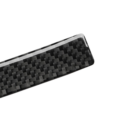 Car Carbon Fiber Passenger Seat Decorative Strip for Audi A6 S6 C7 A7 S7 4G8 2012-2018, Left and Right Drive Universal, Passenger Seat