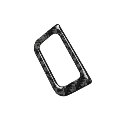 Car Carbon Fiber Trunk Switch Decorative Sticker for Audi A6 S6 C7 A7 S7 4G8 2012-2018, Left Drive, Trunk Switch, Left Drive
