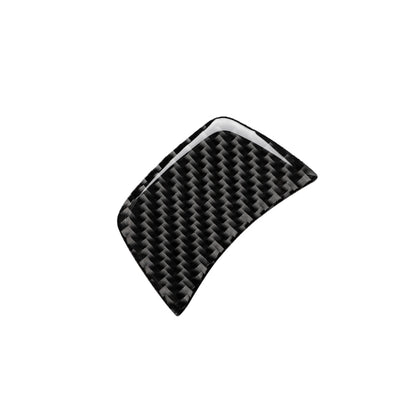 Car Carbon Fiber Steering Wheel Decorative Sticker for Audi A6 S6 C7 A7 S7 4G8 2012-2018, Left and Right Drive Universal, Steering Wheel