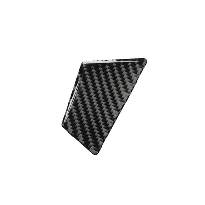Car Carbon Fiber Inner Door Bowl Decorative Sticker for Audi A6 S6 C7 A7 S7 4G8 2012-2018, Left and Right Drive Universal, Inner Door Bowl