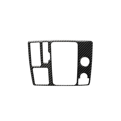Car Carbon Fiber One-button Start Panel Decorative Sticker for Audi A6 S6 C7 A7 S7 4G8 2012-2018, Left Drive, One-button Start, Left Drive