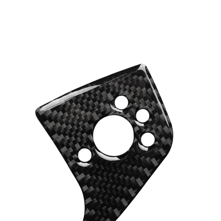 Car Carbon Fiber Glass Lifter Long Style Decorative Sticker for Audi A6 S6 C7 A7 S7 4G8 2012-2018, Right Drive, Glass Lifter, Right Drive