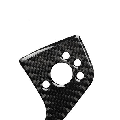 Car Carbon Fiber Glass Lifter Long Style Decorative Sticker for Audi A6 S6 C7 A7 S7 4G8 2012-2018, Right Drive, Glass Lifter, Right Drive