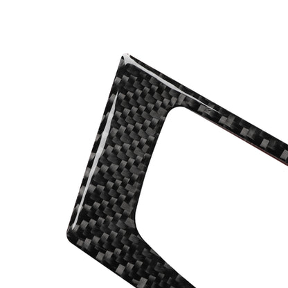 Car Carbon Fiber Air Conditioning CD Panel Decorative Sticker for Audi A6 S6 C7 A7 S7 4G8 2012-2018, Left Drive, Air Conditioning CD Panel, Left Drive