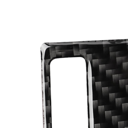 Car Carbon Fiber Air Outlet Adjustment Panel Decorative Sticker for Audi A6 2005-2011, Left Drive, Air Outlet Adjustment Panel, Left Drive
