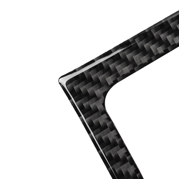 Car Carbon Fiber Rear Seat Air Outlet Panel Decorative Sticker for Audi A6 2005-2011, Left and Right Drive Universal, Rear Seat Air Outlet