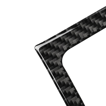Car Carbon Fiber Rear Seat Air Outlet Panel Decorative Sticker for Audi A6 2005-2011, Left and Right Drive Universal, Rear Seat Air Outlet