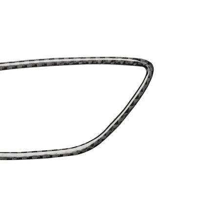 Car Carbon Fiber Door Handle Frame Decorative Sticker for Audi TT 8n 8J MK123 TTRS 2008-2014, Left and Right Drive Universal, Door Handle Frame