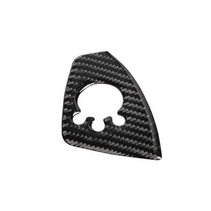 Car Carbon Fiber Door Button Decorative Sticker for Audi TT 8n 8J MK123 TTRS 2008-2014, Right Drive, A Style, Door Button, Right Drive A