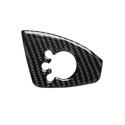 Car Carbon Fiber Door Button Decorative Sticker for Audi TT 8n 8J MK123 TTRS 2008-2014, Left Drive, A Style, Door Button, Left Drive A