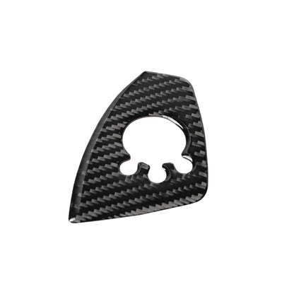 Car Carbon Fiber Door Button Decorative Sticker for Audi TT 8n 8J MK123 TTRS 2008-2014, Left Drive, A Style, Door Button, Left Drive A
