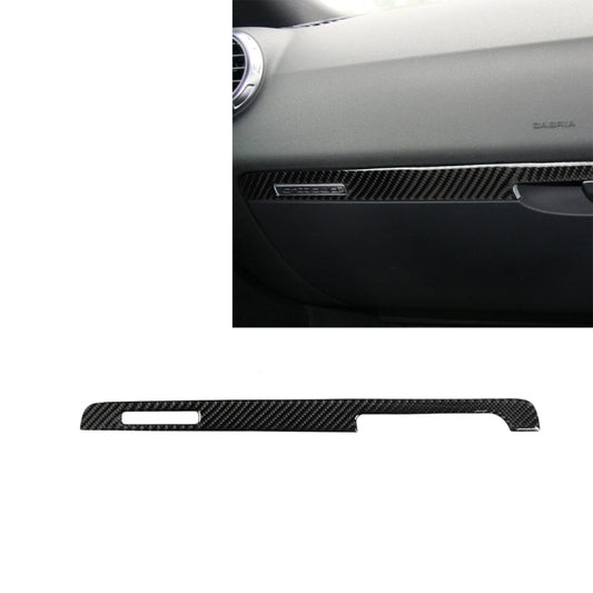 Car Carbon Fiber Passenger Seat Decorative Strip for Audi TT 8n 8J MK123 TTRS 2008-2014, Right Drive, Passenger Seat , Right Drive