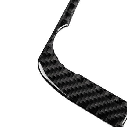 Car Carbon Fiber Air Conditioning CD Panel Decorative Sticker for Audi TT 8n 8J MK123 TTRS 2008-2014, Left and Right Drive Universal, B Style, Air Conditioning CD Panel B