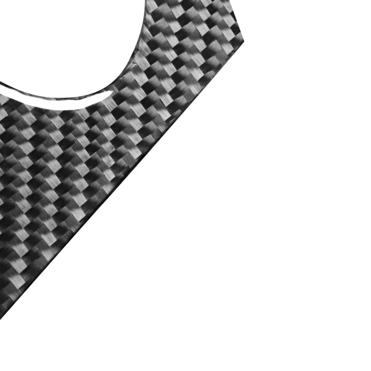 Car Carbon Fiber Central Control Below Air Outlet Decorative Stickers for Volvo V60 2010-2017 / S60 2010-2018, Left Drive , Central Control Below Air Outlet, Left Drive