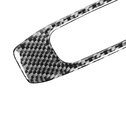 4 in 1 Car Carbon Fiber Lifting Panel Decorative Stickers for Jaguar F-PACE X761 XE X760 2016-2020, Left Drive, Lifting Panel, Left Drive