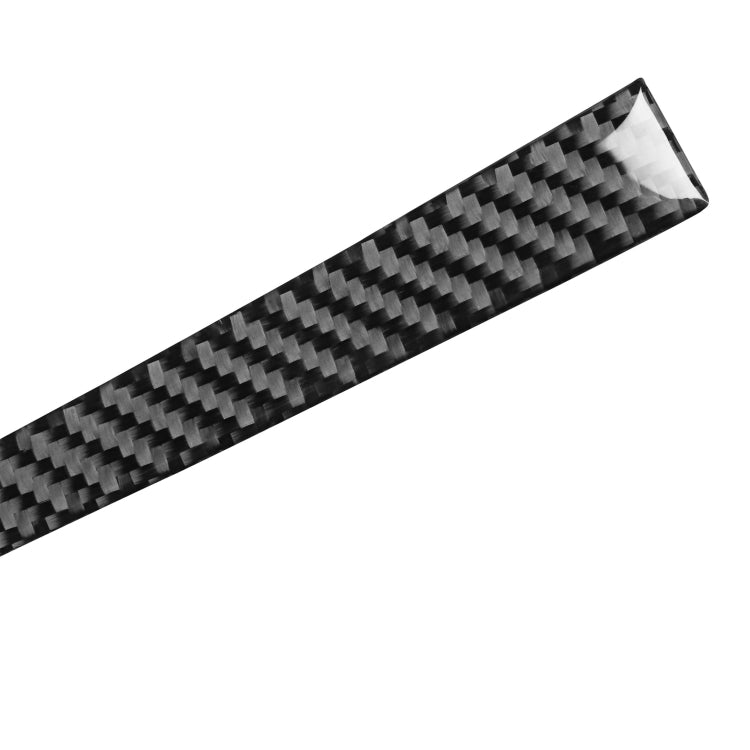 Car Carbon Fiber Central Control H Shape Decorative Stickers for Jaguar F-PACE X761 XE X760 XF X260 2016-2020, Left and Right Drive Universal, Central Control H Shape