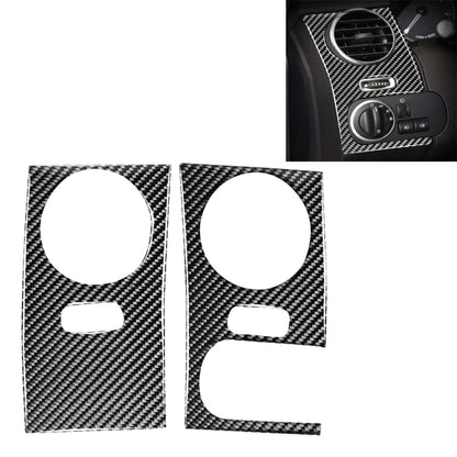 Car Carbon Fiber Central Control Side Air Outlet Decorative Sticker for Land Rover Discovery 4 2010-2016, Left Drive, Central Control Side Air Outlet