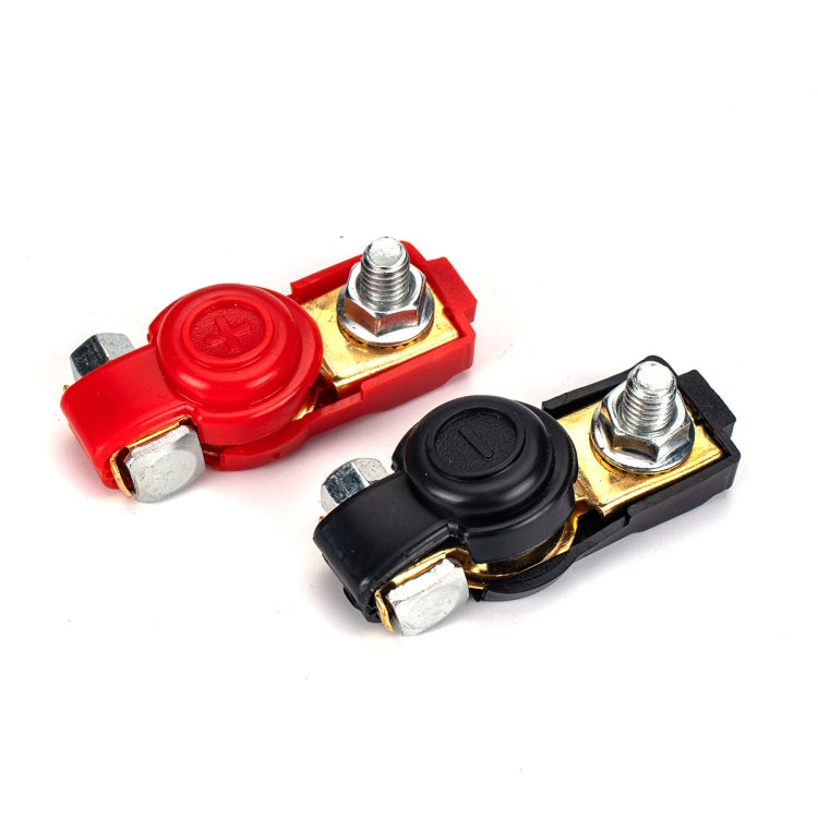1 Pair Car Battery Cable Terminal Clamps Connectors Battery Clip, 1 Pair  Battery Clip