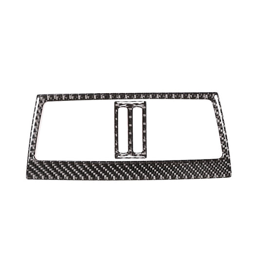 Car Carbon Fiber Solid Color Rear Air Outlet Decorative Sticker for BMW E70 X5 / E71 X6 2009-2013, Left and Right Drive Universal, Rear Air Outlet(A)