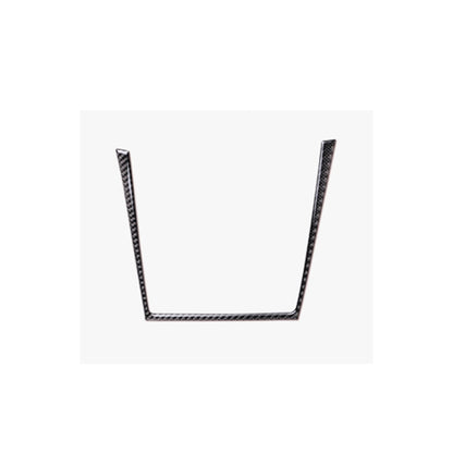 Car Carbon Fiber Water Cup Holder Decorative Sticker for BMW E70 X5 / E71 X6 2009-2013, Right Drive, Water Cup Holder