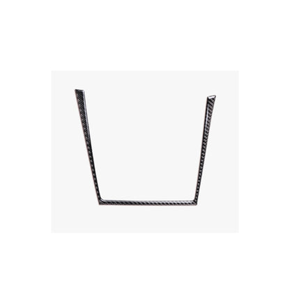 Car Carbon Fiber Water Cup Holder Decorative Sticker for BMW E70 X5 / E71 X6 2009-2013, Left Drive, Water Cup Holder(Left Drive)