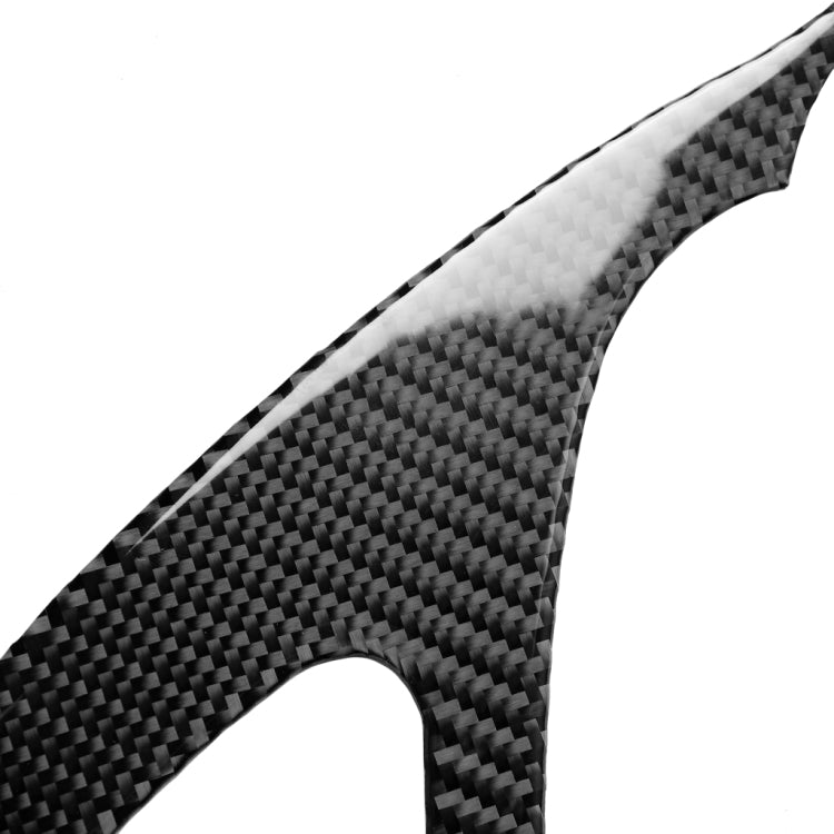 Car Carbon Fiber Dashboard Frame Decorative Sticker for Audi A4 2013-2014, Left Drive, For Audi A4 2013-2014
