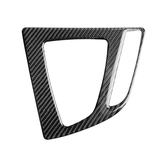Car Carbon Fiber Gear Position Panel Decorative Sticker for BMW 2013-2017 3 Series F30 / 3GTSeries F34, Right Drive, Gear Position Panel